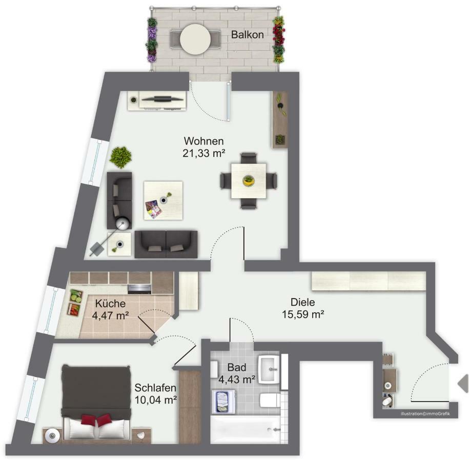 Apartment Nordik Dresden Exterior photo